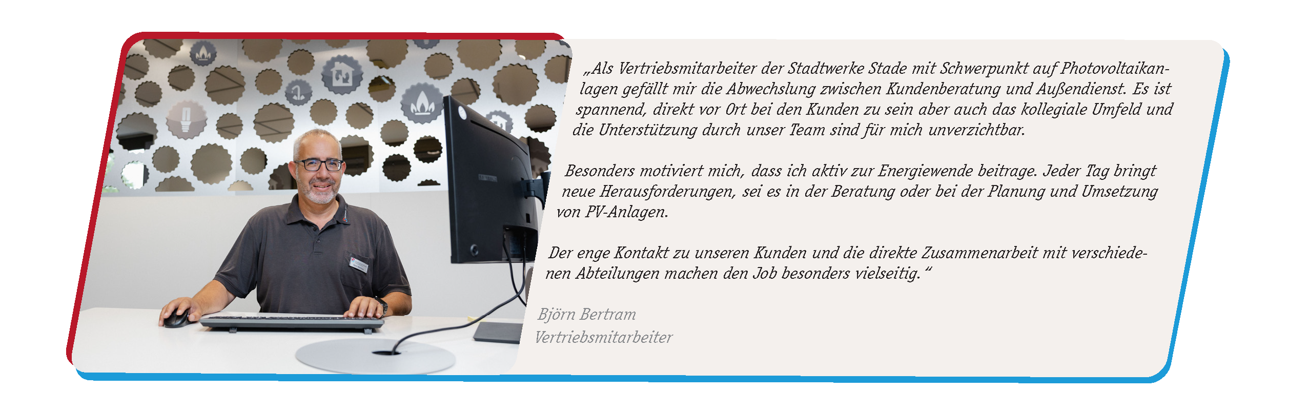 Mitarbeiterkommentar - Vertrieb - Björn Bertram